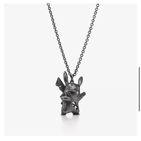 Tiffany & Co. Jewelry - Tiffany & Arsham Studio & Pokémon Pikachu Pendant Oxidized Sterling Silver